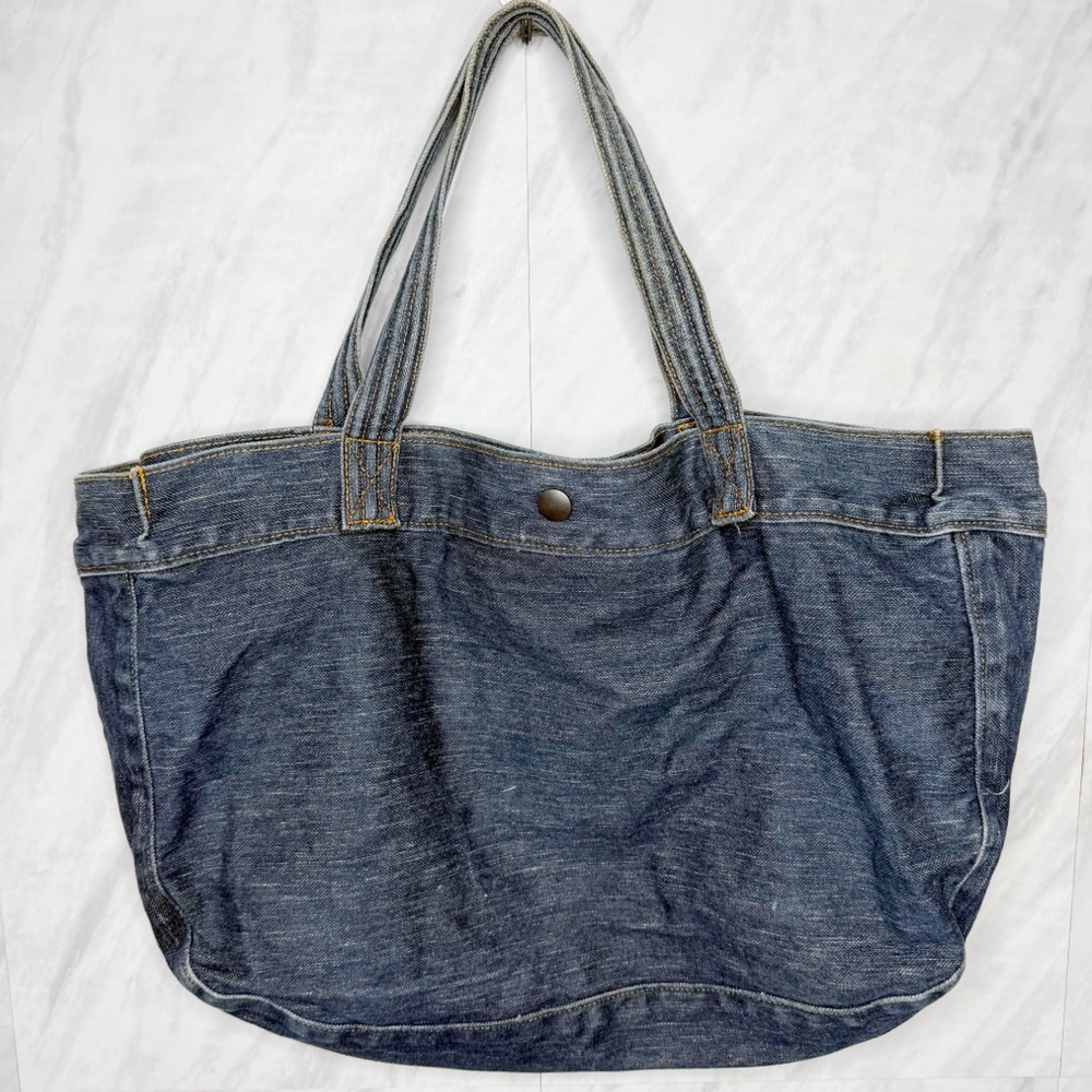 THEORY VTG Denim Tote